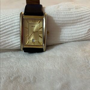 Relic Gold and Black Men's Watch